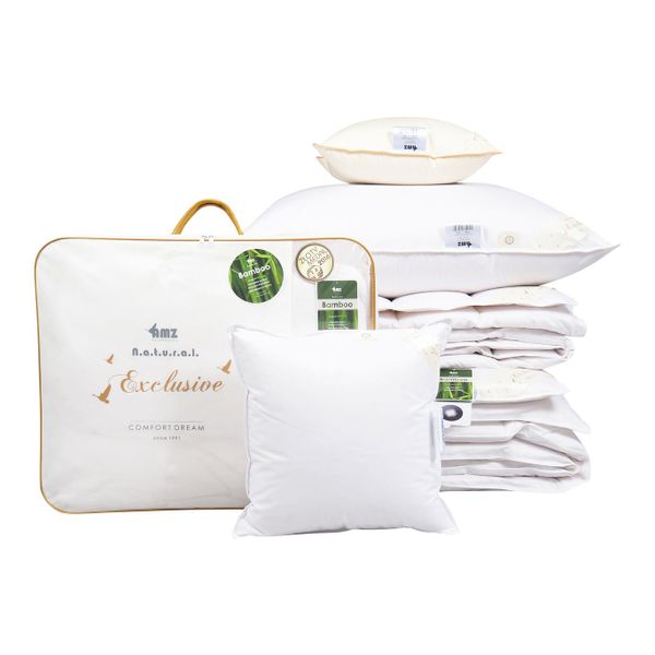 Kołdra puchowa 4 PORY ROKU 155x200 DREAM kremowa zdjęcie 1