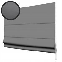 Roleta Rzymska Zaciemniająca Na Wymiar:Jasny Szary