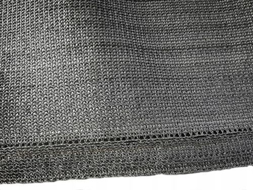 SIATKA CIENIUJĄCA 90% 1,2x25m MATA OSŁONA NA OGRODZENIE PŁOT UV+ GRAFIT na Arena.pl