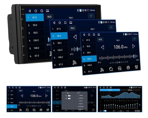 RADIO SAMOCHODOWE 2 DIN 6GB RAM ANDROID AUTO CARPLAY ANDROID 15 RDS na Arena.pl