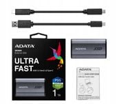 Dysk zewnętrzny SSD 1TB Adata Elite SE880 2000 MB/s S.M.A.R.T USB 3.2 Typ C