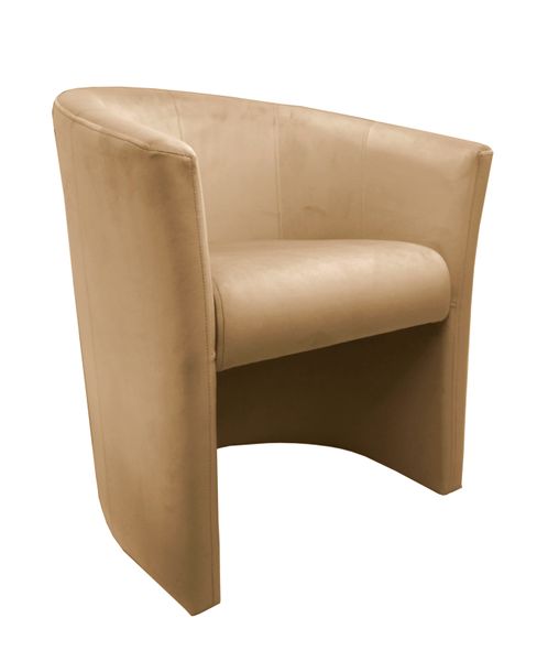 Fotel CLUB jasny brąz MG06 zdjęcie 1