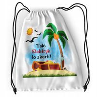 Plecak Sportowy Szkolny Dla Elektryka Worek Torba Z Nadrukiem Ze Zdjęciem