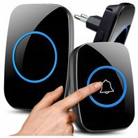 DZWONEK BEZPRZEWODOWY DO DRZWI FURTKI BRAMY WODOODPORNY DUŻY ZASIĘG