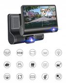 REJESTRATOR JAZDY 2 KAMERY G-SENSOR 1080p