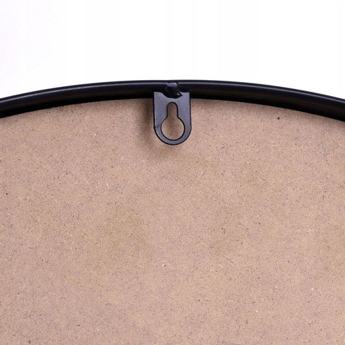 Lustro nowoczesne Sander 60 cm czarne na Arena.pl