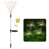 Kolorowa Lampa Solarna Ogrodowa TSG-294 240 LED Dmuchawiec Solar Lampki