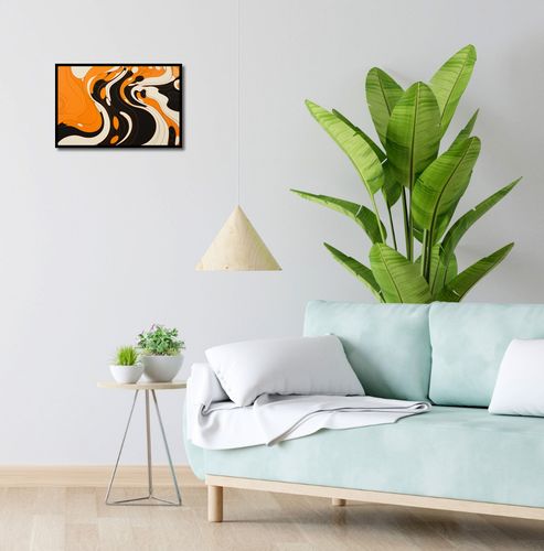 Plakat 45x30cm Tańczący Atrament na Arena.pl