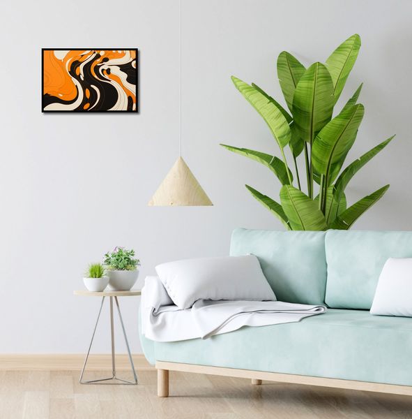 Plakat 45x30cm Tańczący Atrament zdjęcie 4