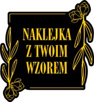 Naklejki LOGO firmy ETYKIETY REKLAMOWE z twoim nadrukiem 60x60 mm 100 sztuk