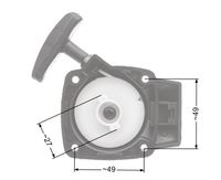 Rozrusznik NAC CG260B;WLBC260-2ZXU wykaszarki marketowe NZ39