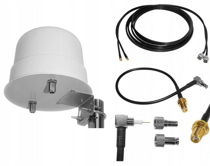 Dookólna antena MIMO LTE 24dBi modem MF821 MF823 ! zdjęcie 1