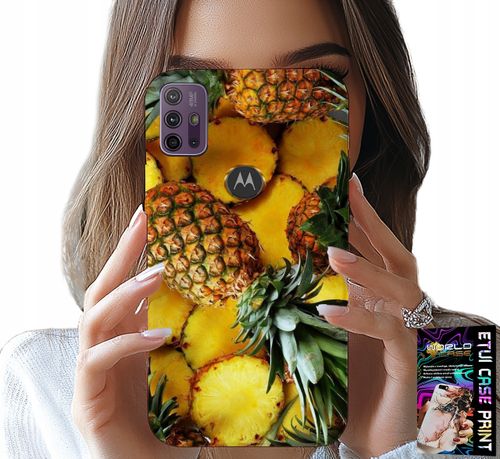 ETUI DO MOTOROLA MOTO G10 POWER - ANANAS OWOCOWY CASE OBUDOWA + SZKŁO na Arena.pl