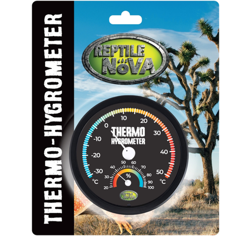 REPTILE NOVA Termometr higrometr wilgotnościomierz analogowy do terrarium na Arena.pl