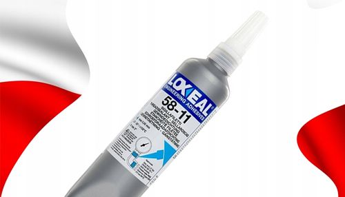 KLEJ DO GWINTÓW USZCZELNIACZ LOXEAL 58-11 WYSOKA LEPKOŚĆ DO GAZÓW 250 ml na Arena.pl