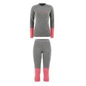 Zestaw Bielizny Technicznej Majesty Cover Lady Base Layer SET Grey/Pink S
