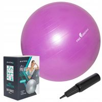 PIŁKA CIĄŻOWA 65CM DO SIEDZENIA W CIĄŻY GIMNASTYCZNA FITNESS DUŻA KOBIET