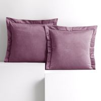 Poszewka velvetowa SIDE 45x45 2 szt. różowa AmeliaHome