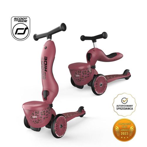 Jeździk i Hulajnoga Scootandride 2W1 z zamykanym schowkiem lat Wildcat lines highwaykick 1 lifestyle na Arena.pl