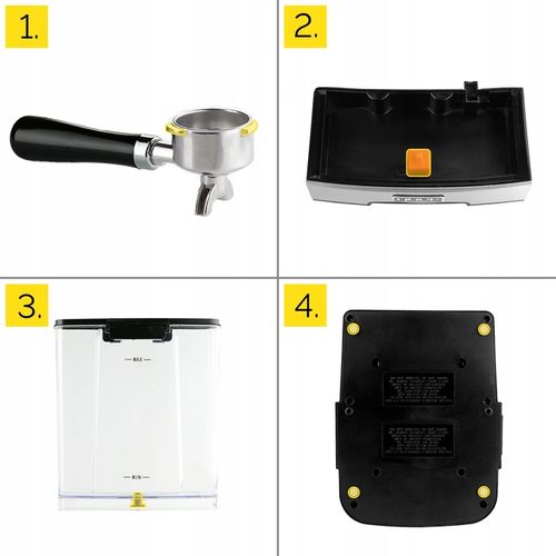 Ciśnieniowy ekspres kolbowy ze spieniaczem Yoer 1350 W 20 bar 15 kaw na Arena.pl