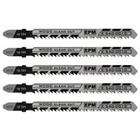 brzeszczot do wyrzynarki 74mm 10tpi drewno t101br 5 sztuk - e-540-0010
