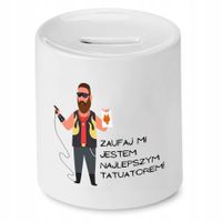 Dla Tatuażysty Prezent Skarbonka Zaufaj Mi Jestem Z Nadrukiem Ze Zdjęciem