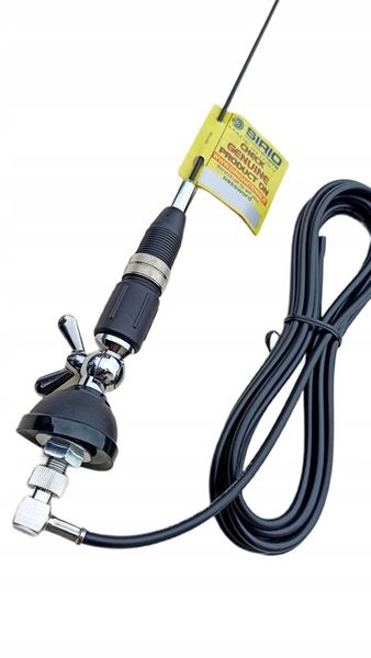 ANTENA CB SIRIO MINI SNAKE CZARNA 65cm zdjęcie 7