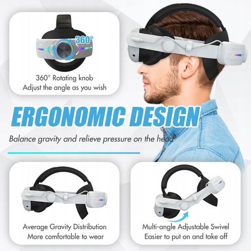 PASEK HDeye DOSTAWIALNY PASTAM DLA OCULUS QUEST 3 na Arena.pl