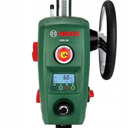 Wiertarka STOŁOWA kolumnowa Bosch 710 W zacisk szybkomocujący WYŚWIETLACZ na Arena.pl