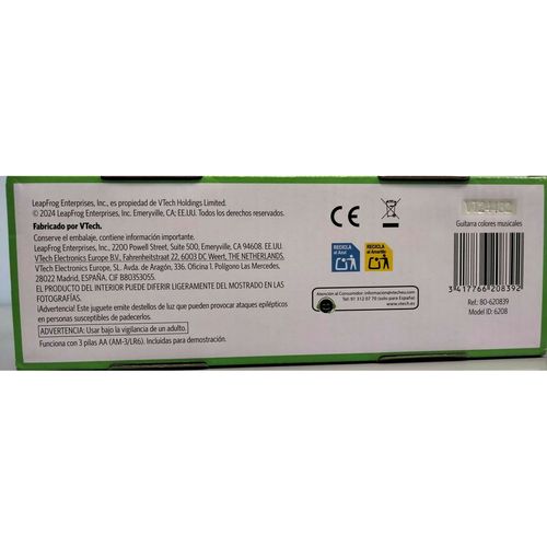 Gitara Dziecięca Vtech 36,5 x 18,6 x 5,5 cm na Arena.pl