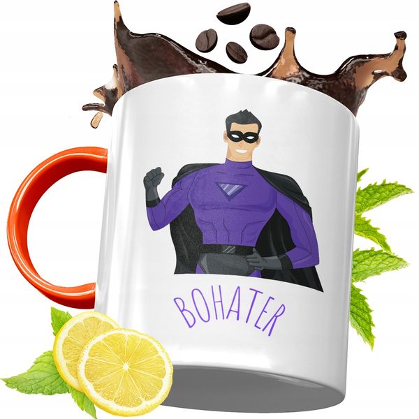 Kubek Pomarańczowy Dla Dzieci Na Dzień Dziecka Z Nadrukiem Ze Zdjęciem zdjęcie 1