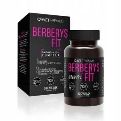 Berberys Fit Avet Premium 50 kaps. zdjęcie 2