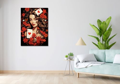 Obraz 70x100cm Różany Hazard na Arena.pl