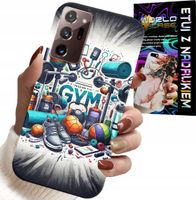 ETUI DO SAMSUNG NOTE 20 ULTRA - SIŁOWNIA GYM FITNESS SPORT CASE + FOLIA