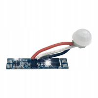 WŁĄCZNIK DO TAŚM LED Z CZUJNIKIEM RUCHU PIR 8A 12-24V