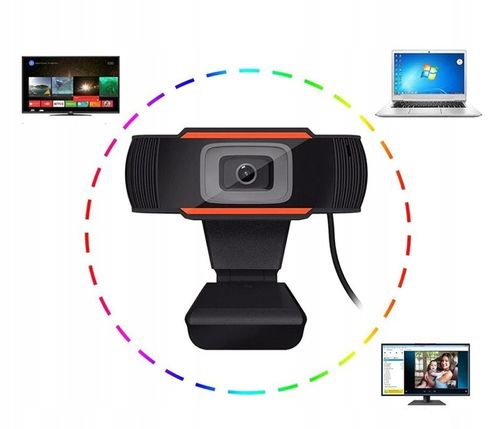 Kamerka Kamera INTERNETOWA PC FHD 1080P MIKROFON na Arena.pl