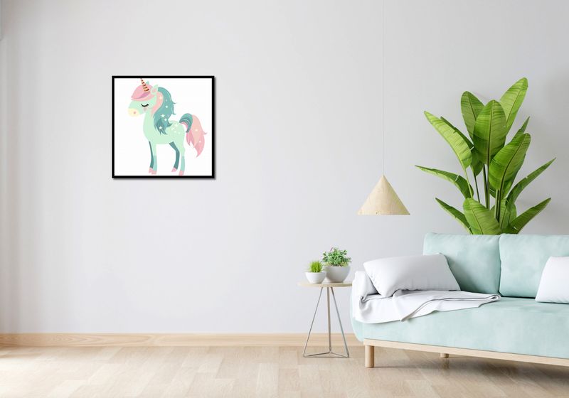 Plakat 60x60cm Jednorożec Marzeń zdjęcie 4