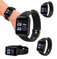 Smartwatch męski damski uniwersalny zegarek sportowy M116s