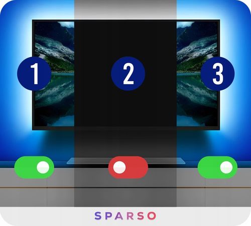 TAŚMA LED RGB 4M USB LEDY DO TV Podświetlenie Telewizora NA PILOTA TELEFON na Arena.pl