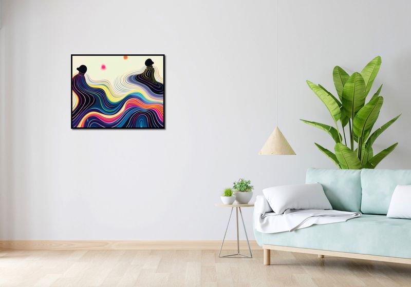 Plakat 76x60,5cm Wodnista Tafla zdjęcie 4