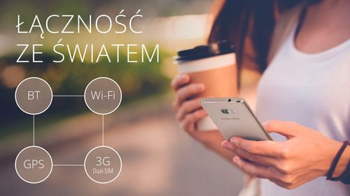 KM0437-G Smartfon Kruger&Matz MOVE 6 złoty na Arena.pl