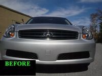 FOR 03 04 05 06 07 08 INFINITI G35- LIstwy chrom grill chromowan