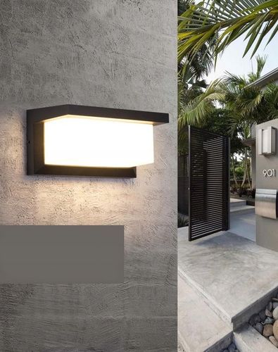 Lampa elewacyjna ogrodowa kinkiet zewnętrzny LED na Arena.pl