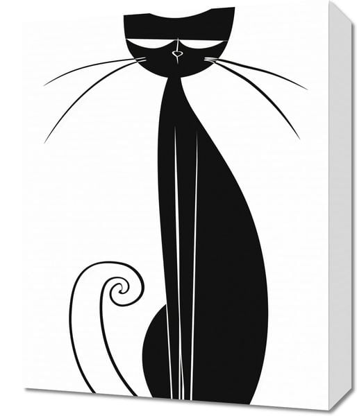 Obraz 40x50cm Czerń Kocicy zdjęcie 1