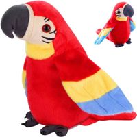 PAPUGA GADUŁA POWTARZAJĄCA SŁOWA ARA 23CM