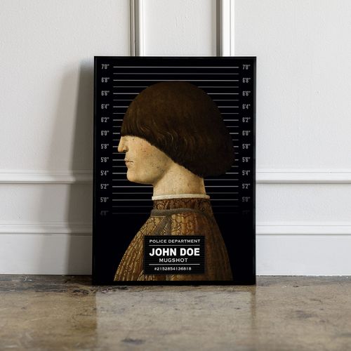 Plakat pop art john doe portret 21x29,7 cm A4 na Arena.pl