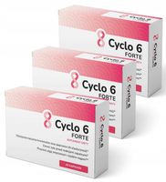 PROTON LABS - Cyclo 6 FORTE | na żylaki, pajączki | DIOSMINA | 45 kaps. x3