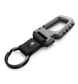 Karabińczyk TECH-PROTECT SlideLock Aluminiowy Z Blokadą DO Kluczy Gunmetal