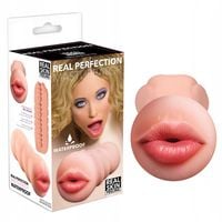 Masturbator do fellatio, z ponętnymi ustami.