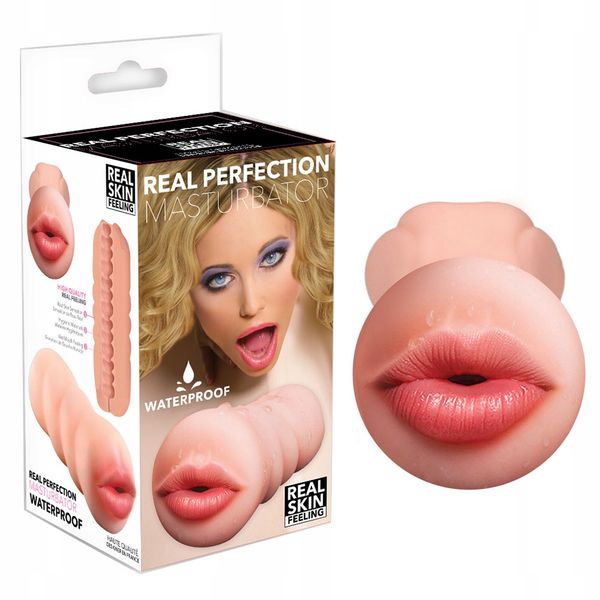 Masturbator do fellatio, z ponętnymi ustami. zdjęcie 1